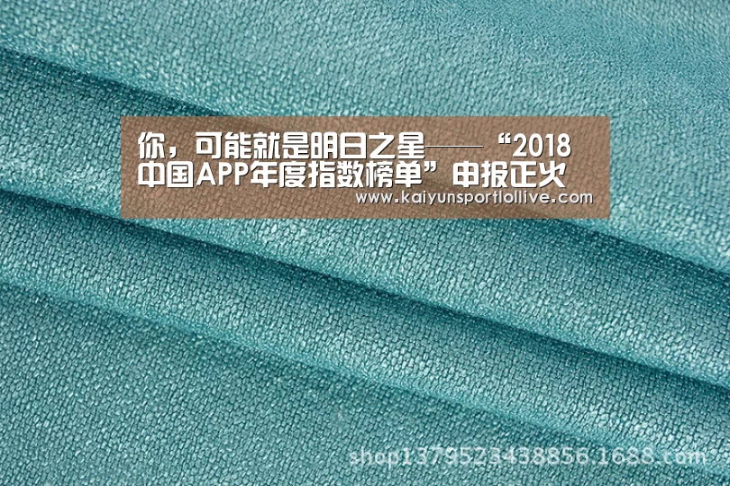 你，可能就是明日之星——“2018中国APP年度指数榜单”申
